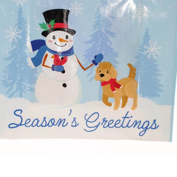 NWT Michaels Holiday Christmas Tote Shopping Bags Set of 3 Eco-Friendly - Picture 6 of 16